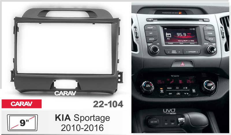 Carav 22-104 (Kia) 9"